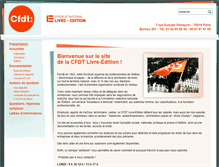 Tablet Screenshot of livre-edition.cfdt.fr